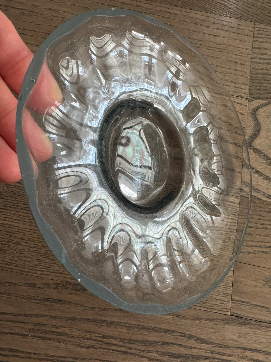 Italian Clear Glass Decorative Art
