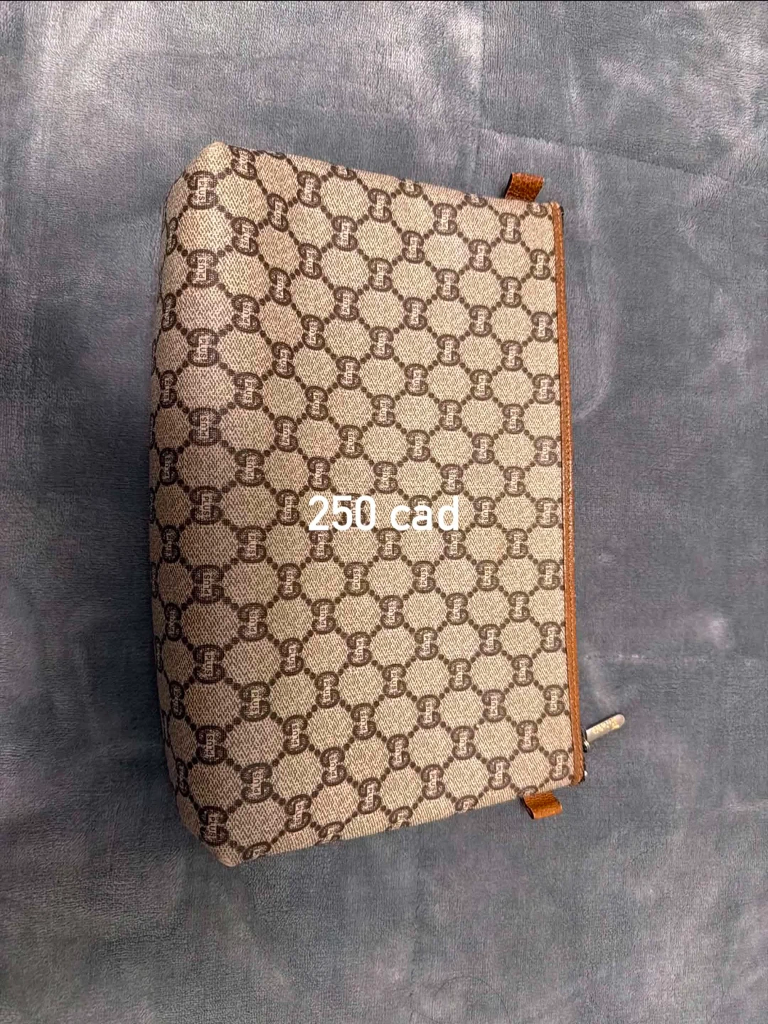 Monogram Pattern Clutch Pouch