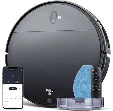 Robot Vacuum – MAMNV BR151 – Strong Suction, Great for Pet Hair