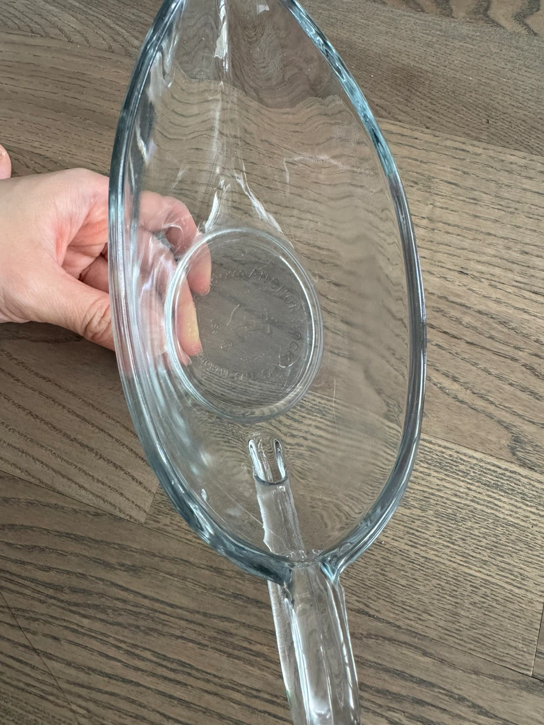 Italian made Anchor Hocking Glass Gravy Boat - photo 2