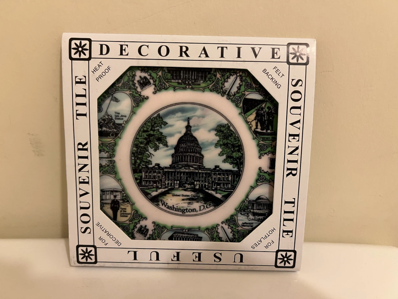 Washington D.C. Decorative Souvenir Tile - photo 3