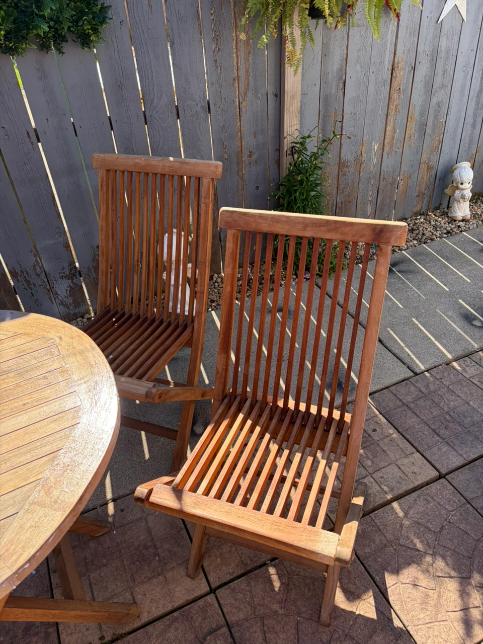 Wooden Patio Bistro Set - photo 2