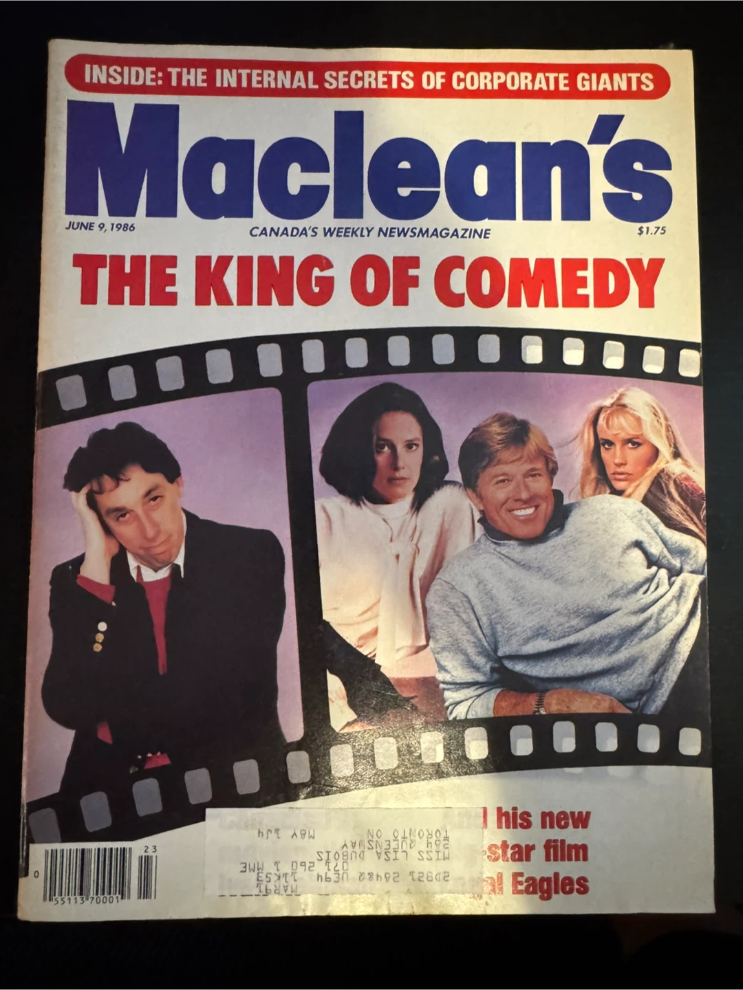 Vintage Maclean's Magazine June 9 1986