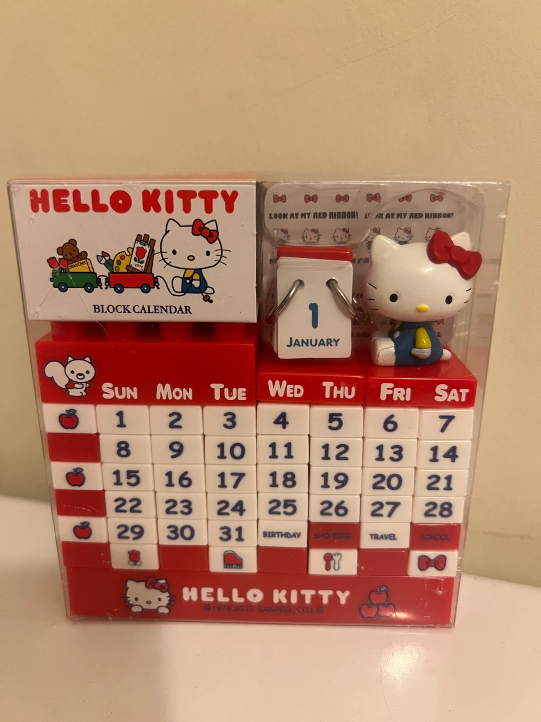 Hello Kitty Block Calendar