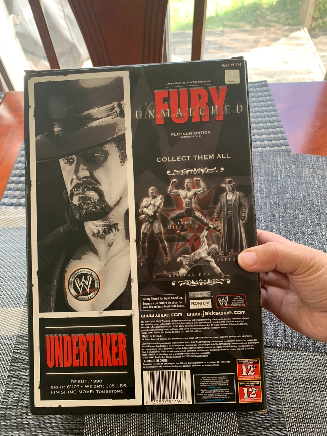 WWE: NEW Undertaker Action Figure Unmatched Fury - photo 2