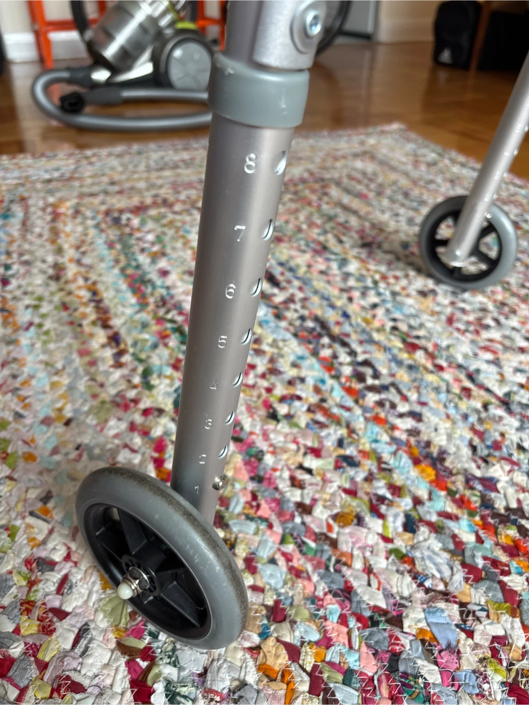 Folding Medical Walker with Wheels - photo 3