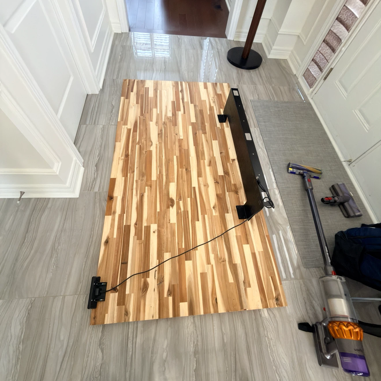 Extra wide standing desk 39” wide 74” long - photo 5