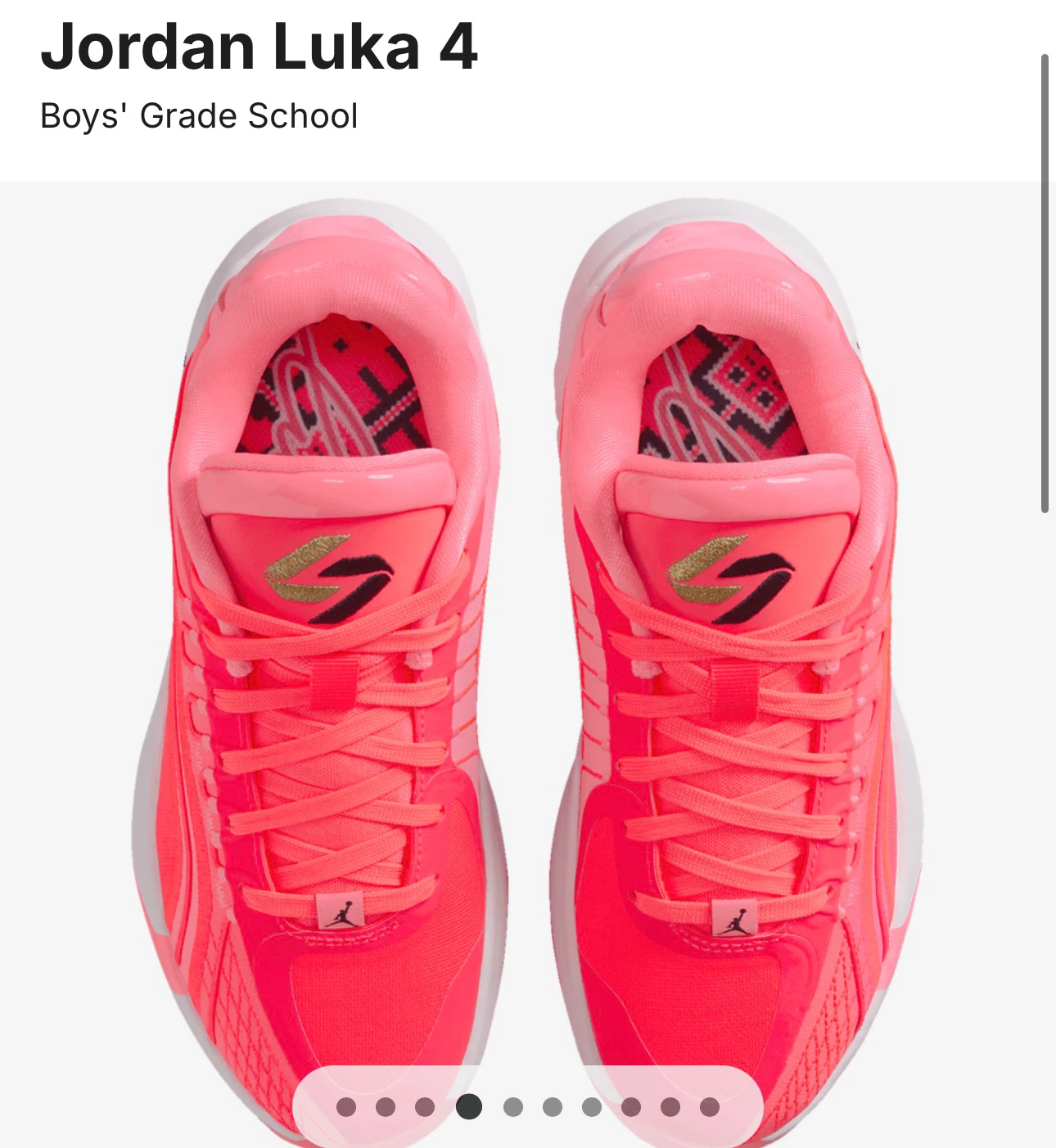 Jordan Luka 4 Grade School Sneakers - photo 4