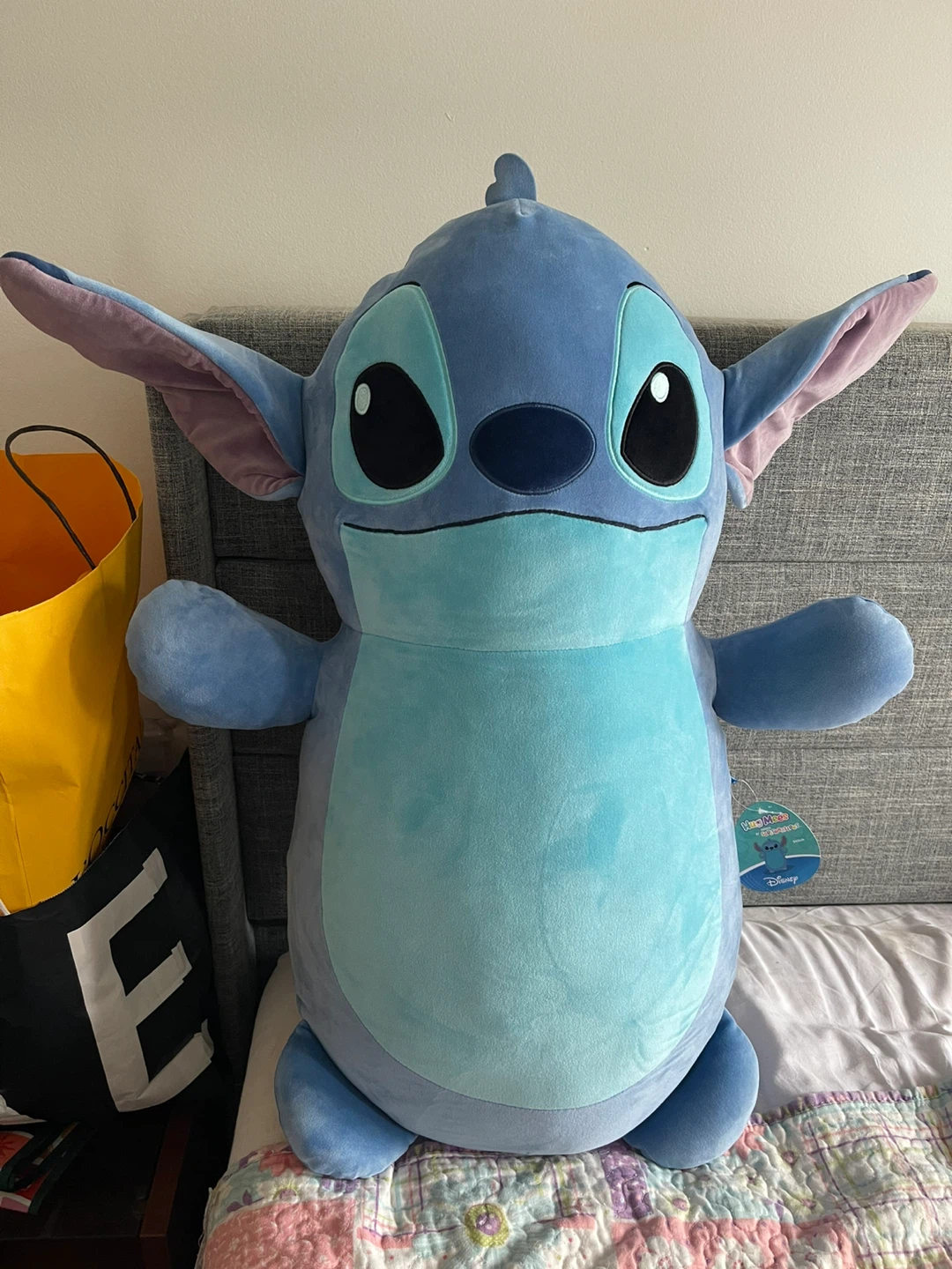 Disney Stitch Squishmallows Plush – Large 🩵