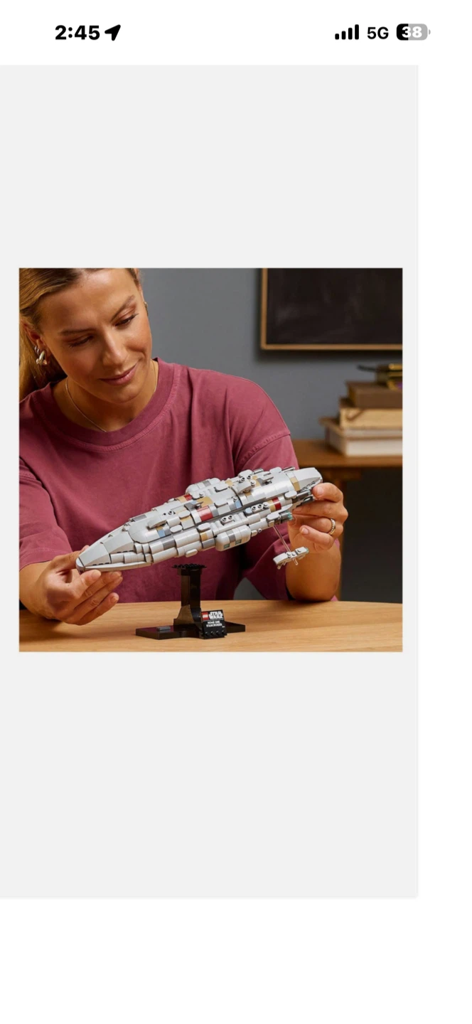 LEGO Star Wars 75405 Home One Starcruiser New Sealed - photo 3