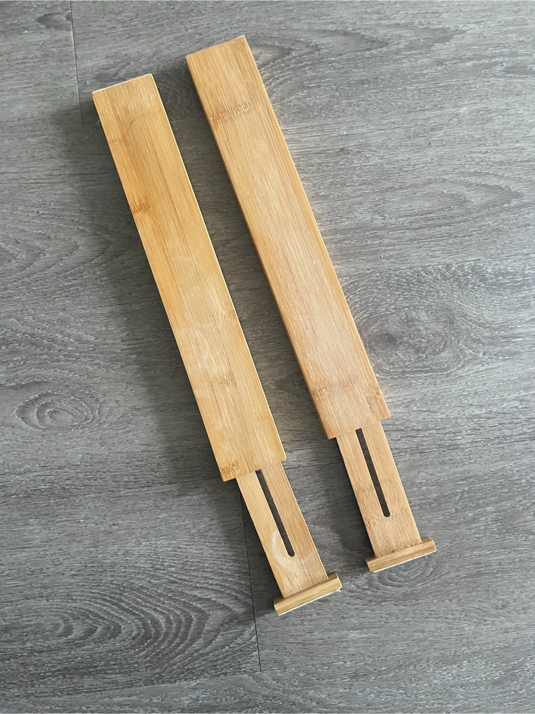 Adjustable Bamboo Drawer Dividers - photo 2