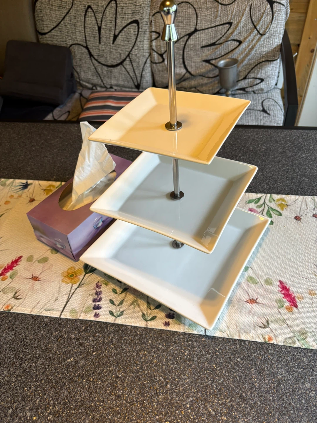 Three-Tier Square Serving Stand - photo 2