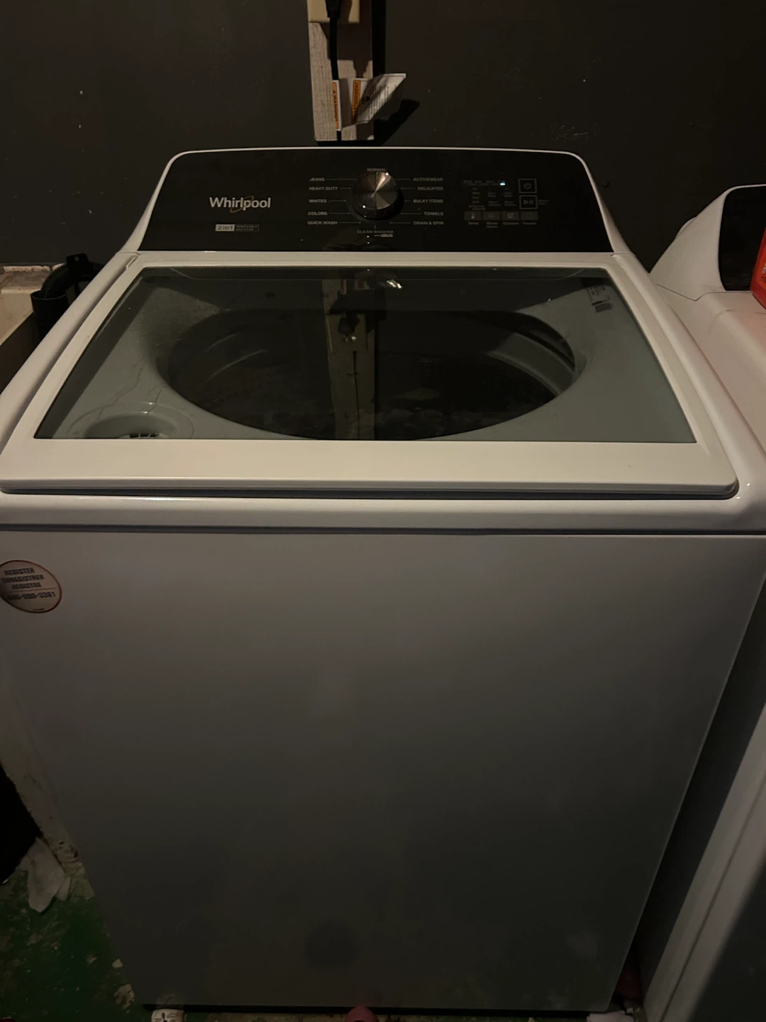 Whirlpool Top Load Washer and Dryer Set