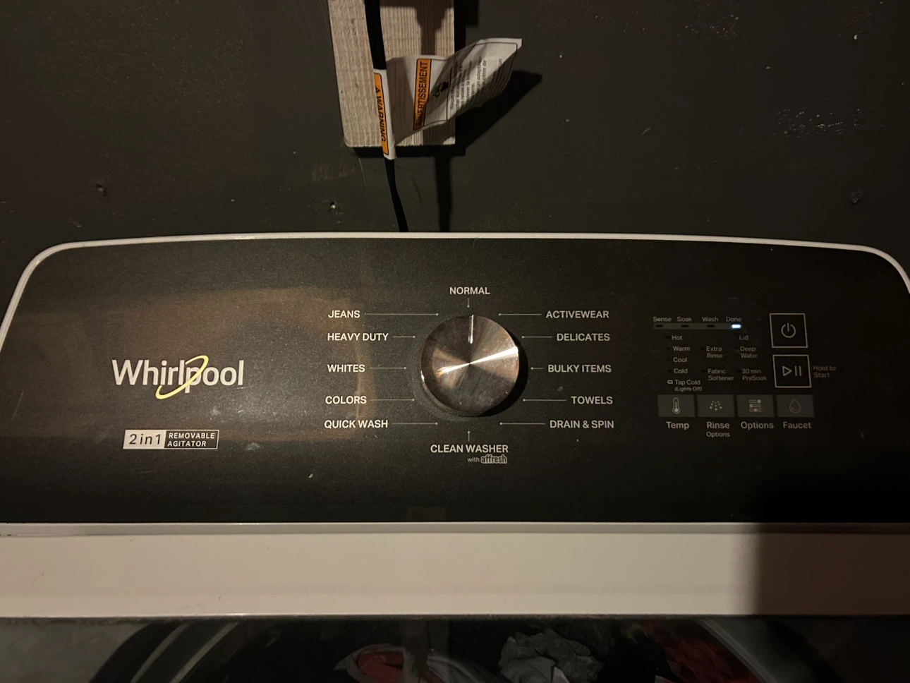 Whirlpool Top Load Washer and Dryer Set - photo 2