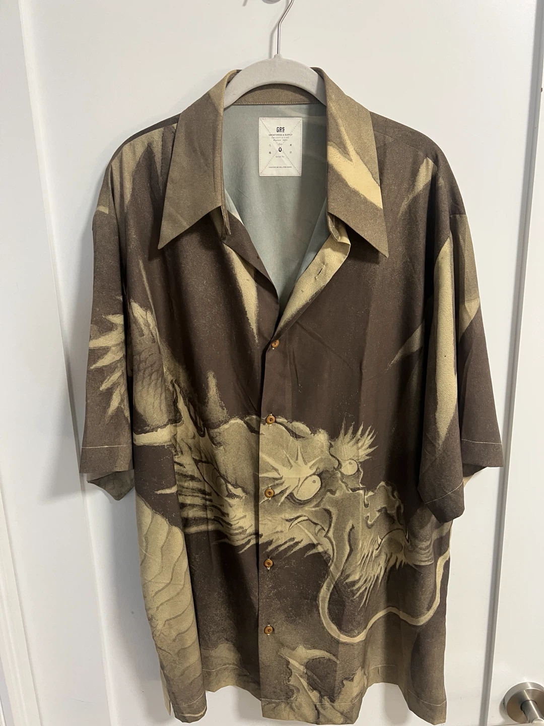 Dragon patterned shirt