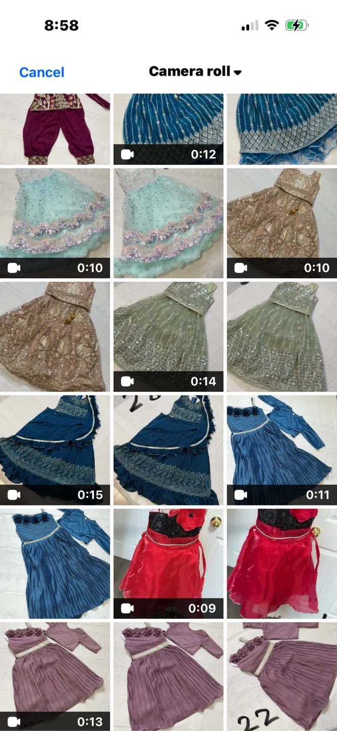 Assorted Traditional South Asian Kids Clothing