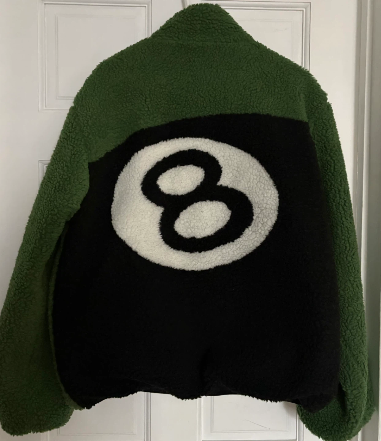 Green 8-Ball Sherpa Fleece Jacket - photo 2