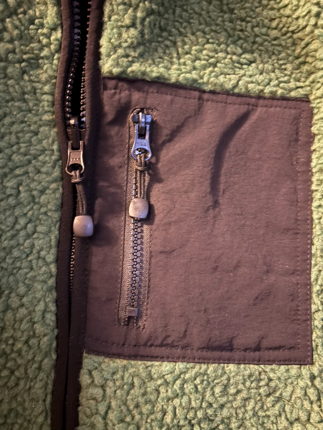 Green 8-Ball Sherpa Fleece Jacket - photo 5