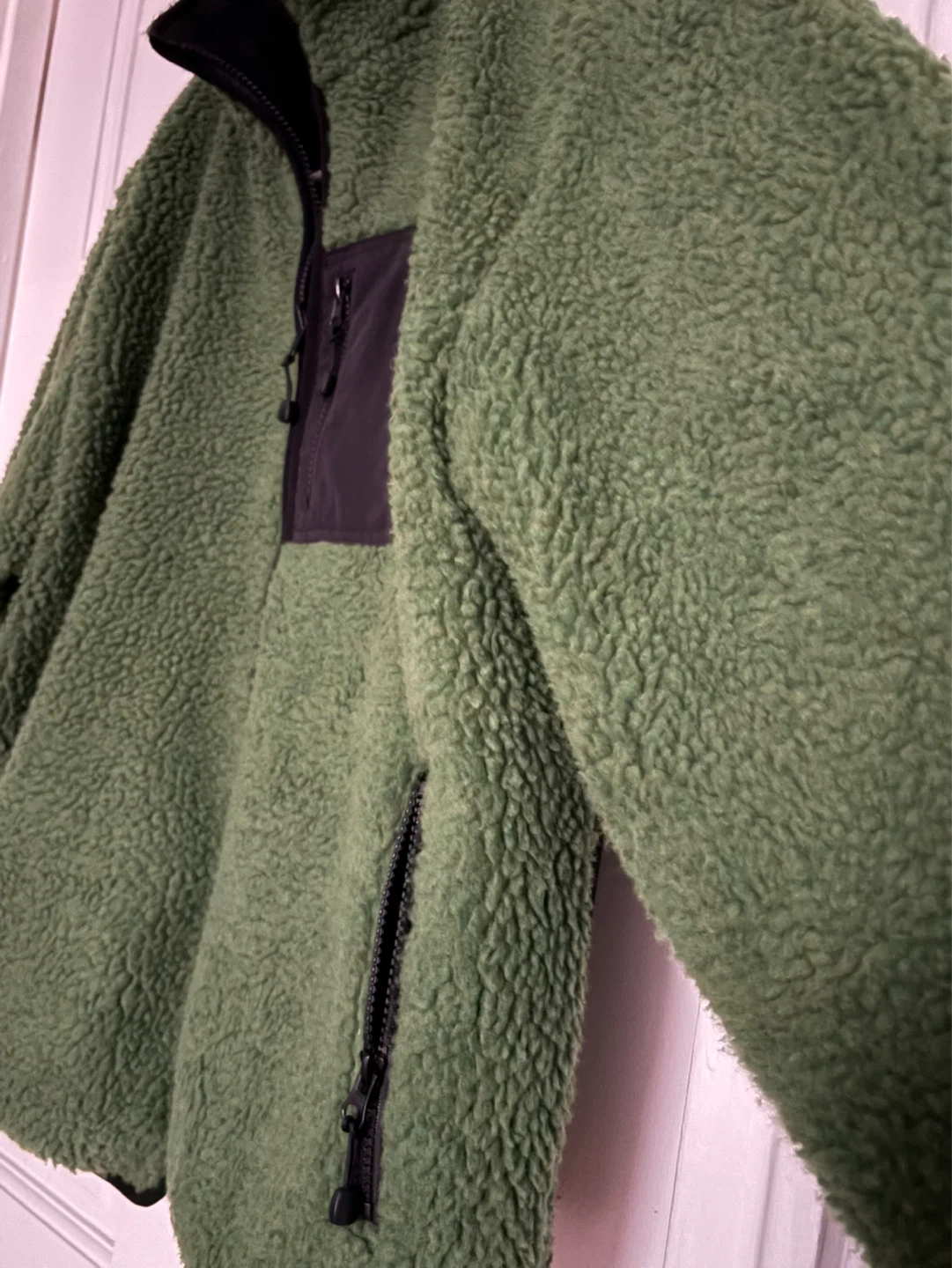 Green 8-Ball Sherpa Fleece Jacket - photo 3