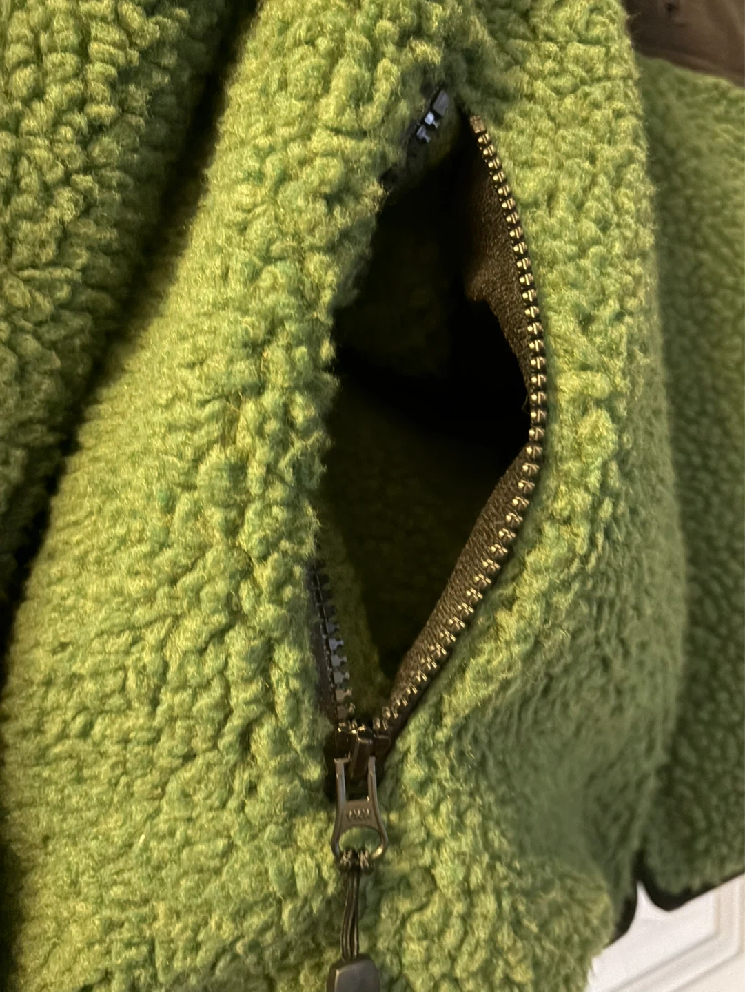 Green 8-Ball Sherpa Fleece Jacket - photo 4