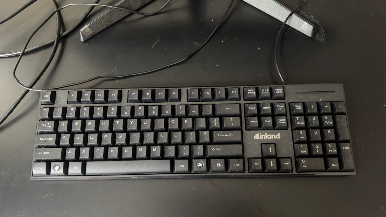 ASUS LCD Full HD Monitor 23.8” and Inland USB Keyboard - photo 5