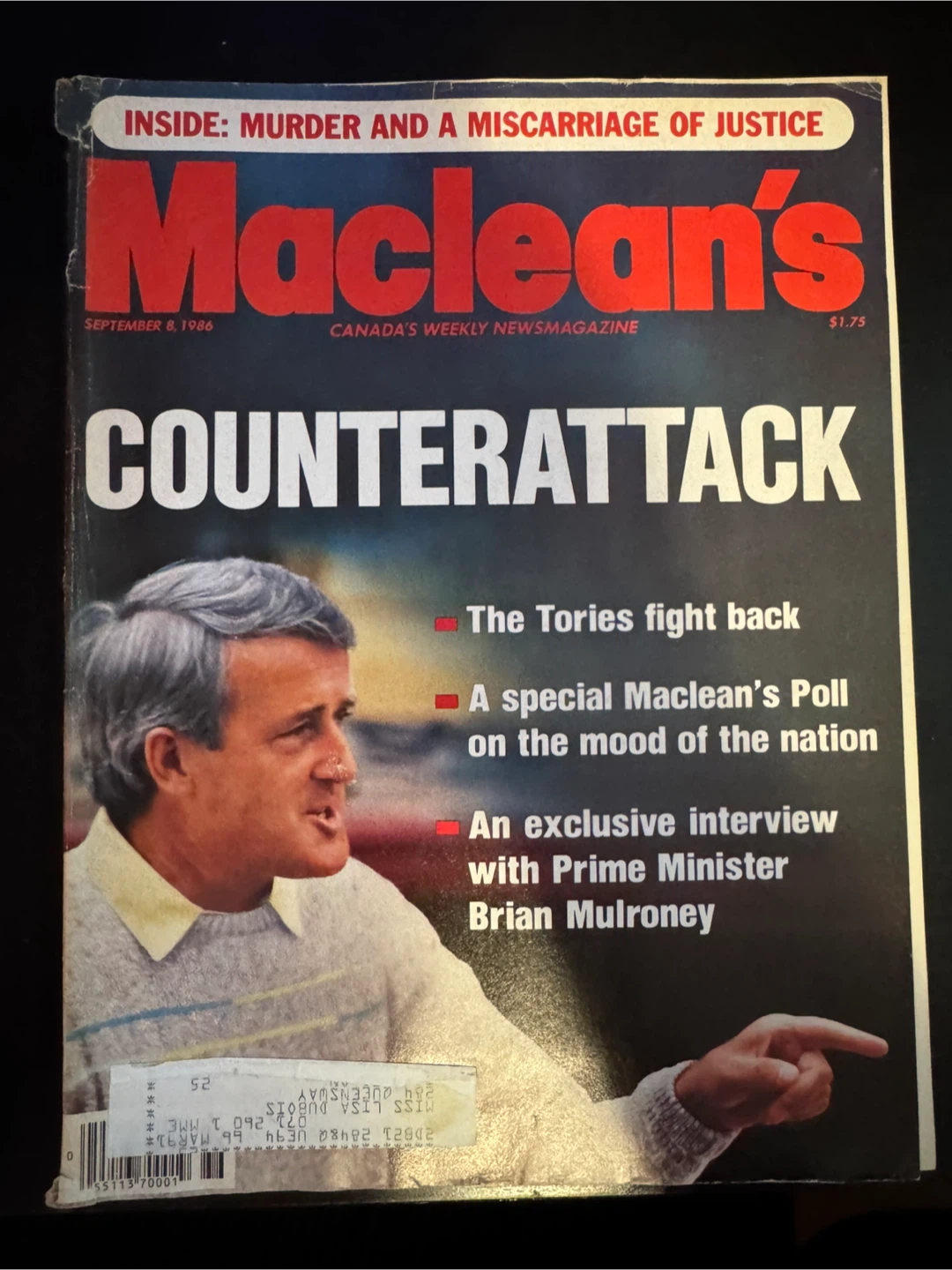 Vintage Maclean's Magazines from 1986 - photo 2