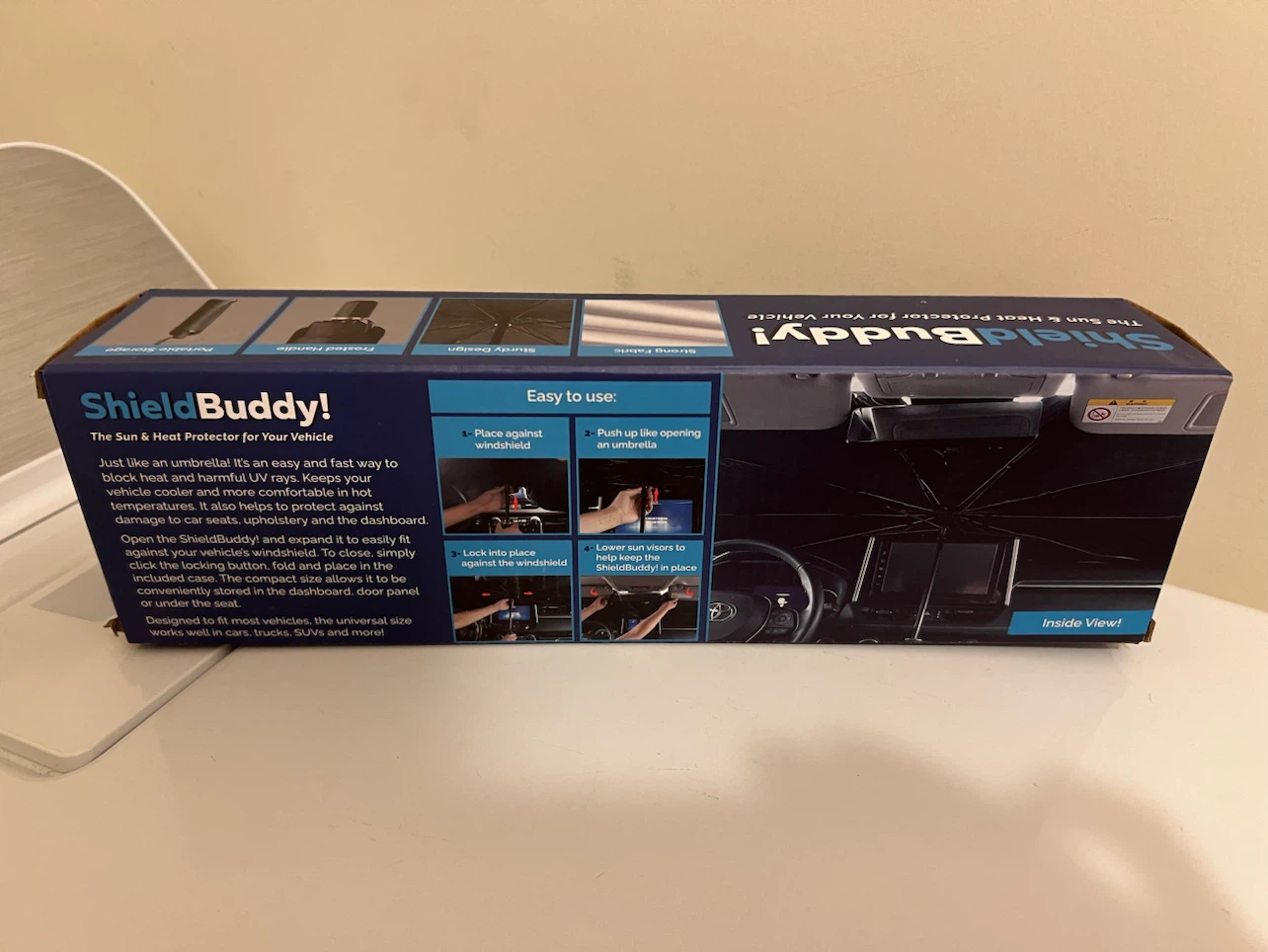 ShieldBuddy Vehicle Sun Shade - photo 2