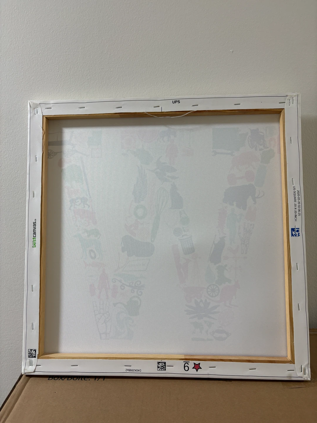 BestCanvas W Letter Wall Art - photo 2
