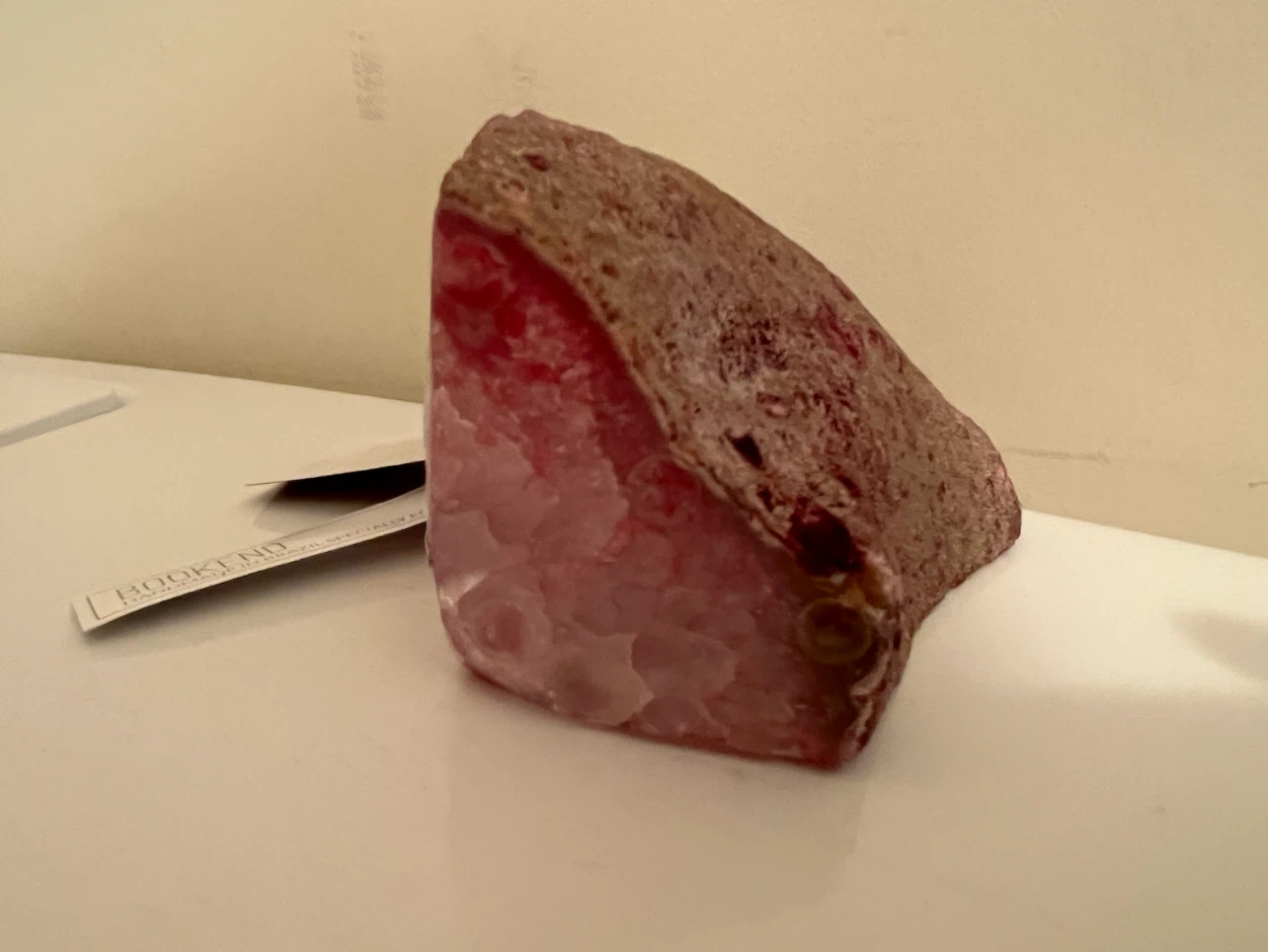 LEGEP Pink Agate Bookend - photo 5