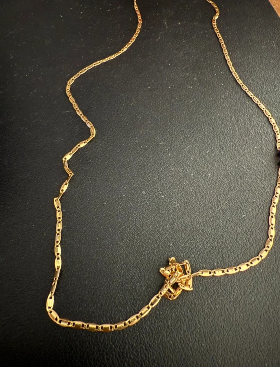 Gold Plated Necklace - 70cm - photo 2