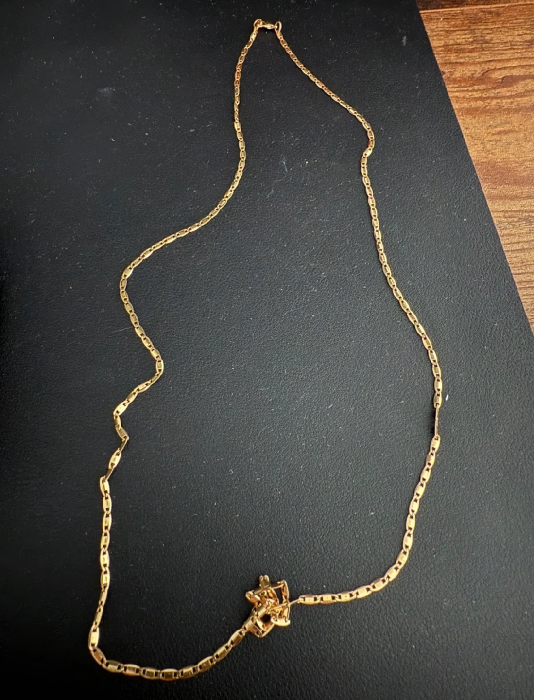Gold Plated Necklace - 70cm - photo 3