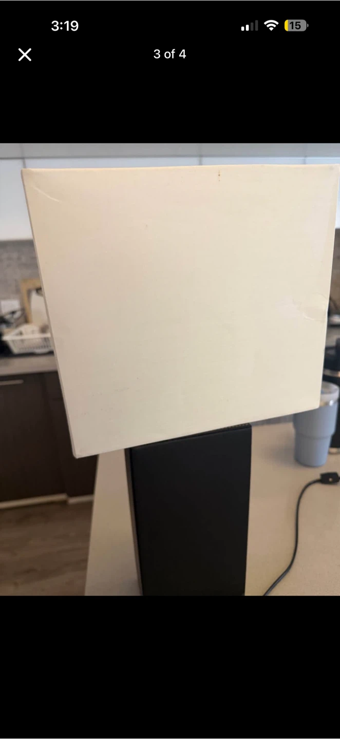 Modern Square Table Lamp/ Night Lamp - photo 3