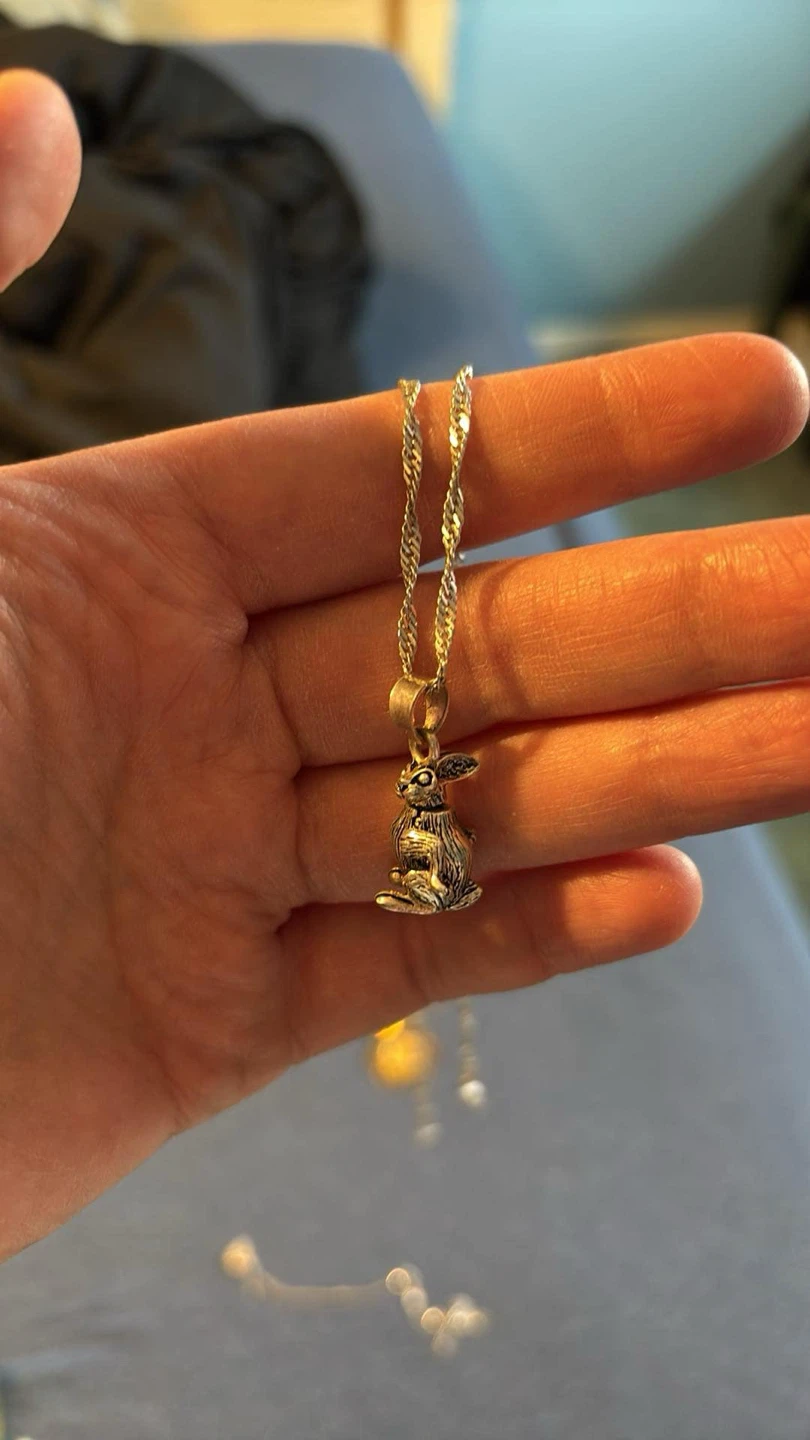 Rabbit Pendant Necklace