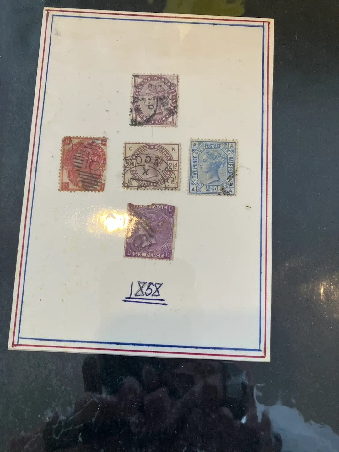 Vintage Postage Stamp Collection