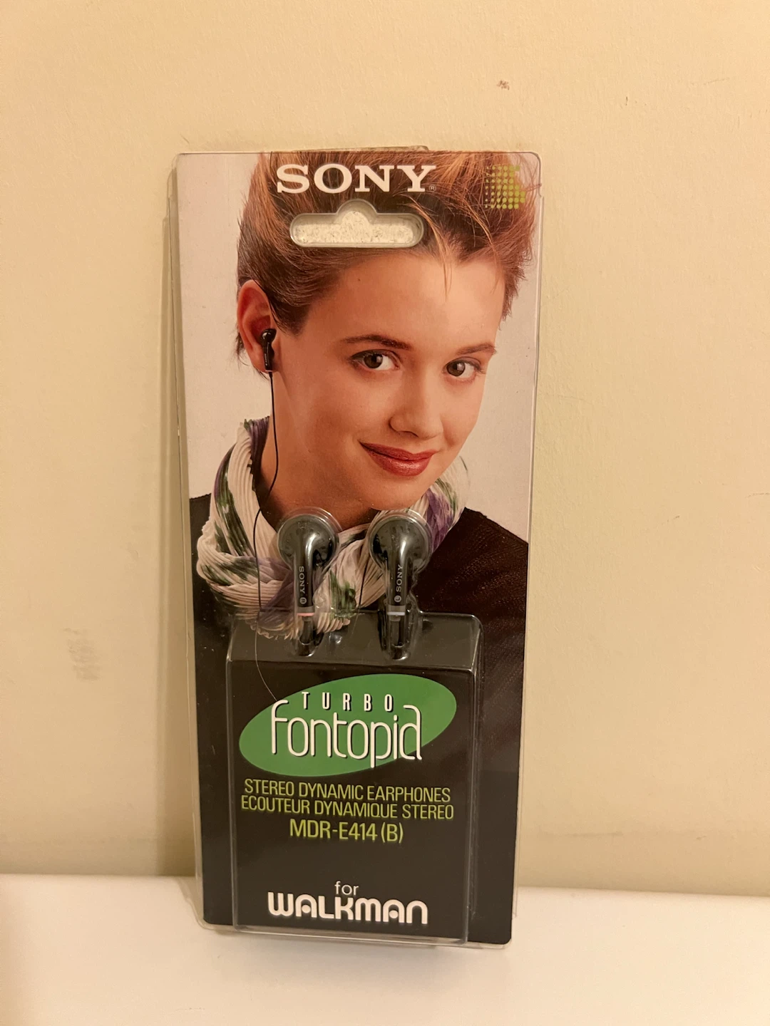 Sony Turbo Fontopia Stereo Earphones MDR-E414