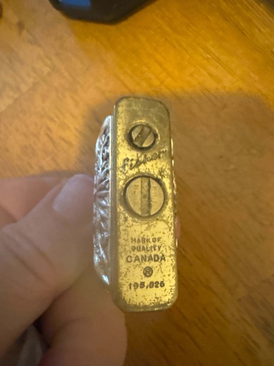 Vintage Fisher Lighter