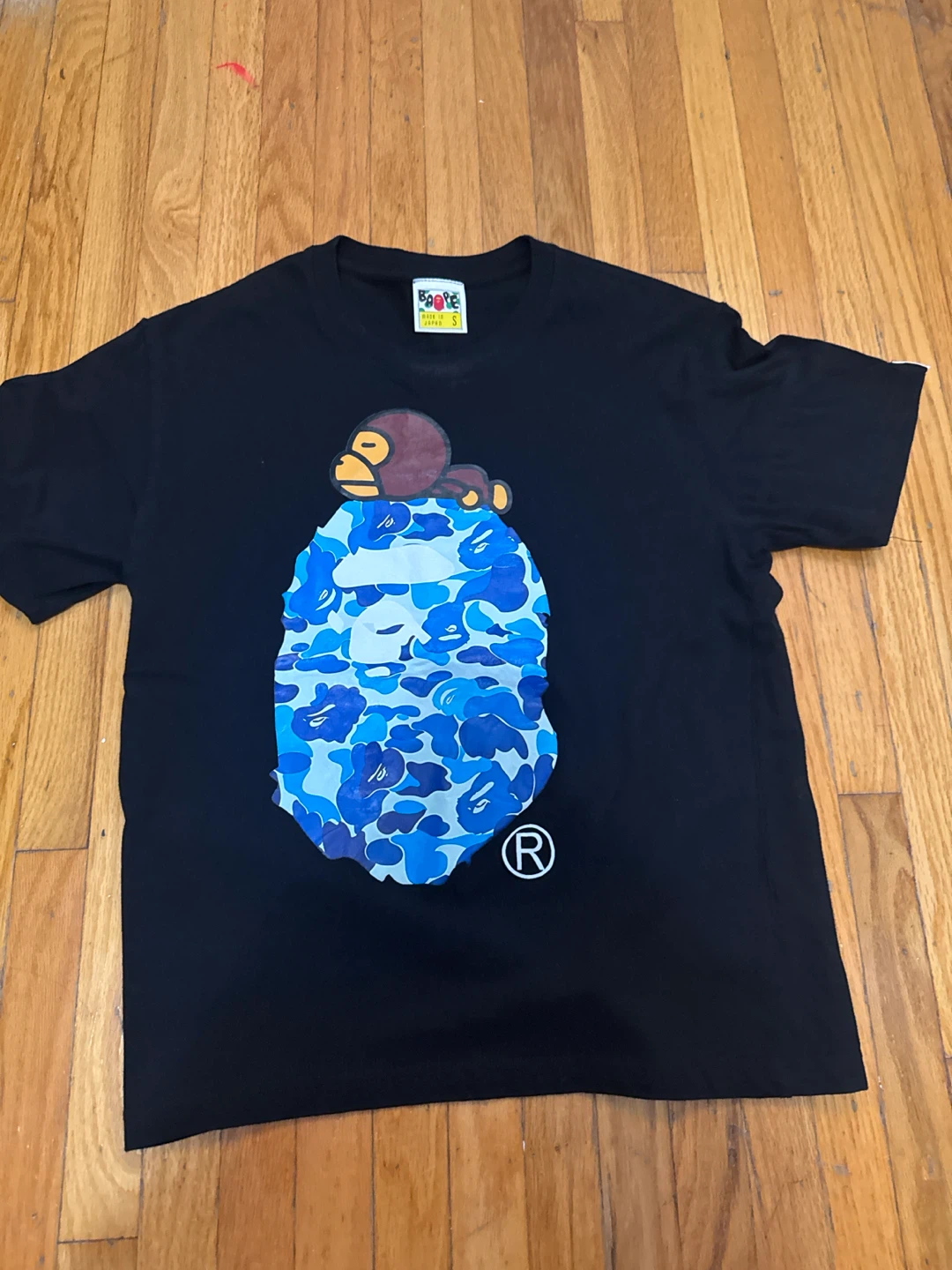 BAPE Black Blue Camo  T-Shirt s men’s