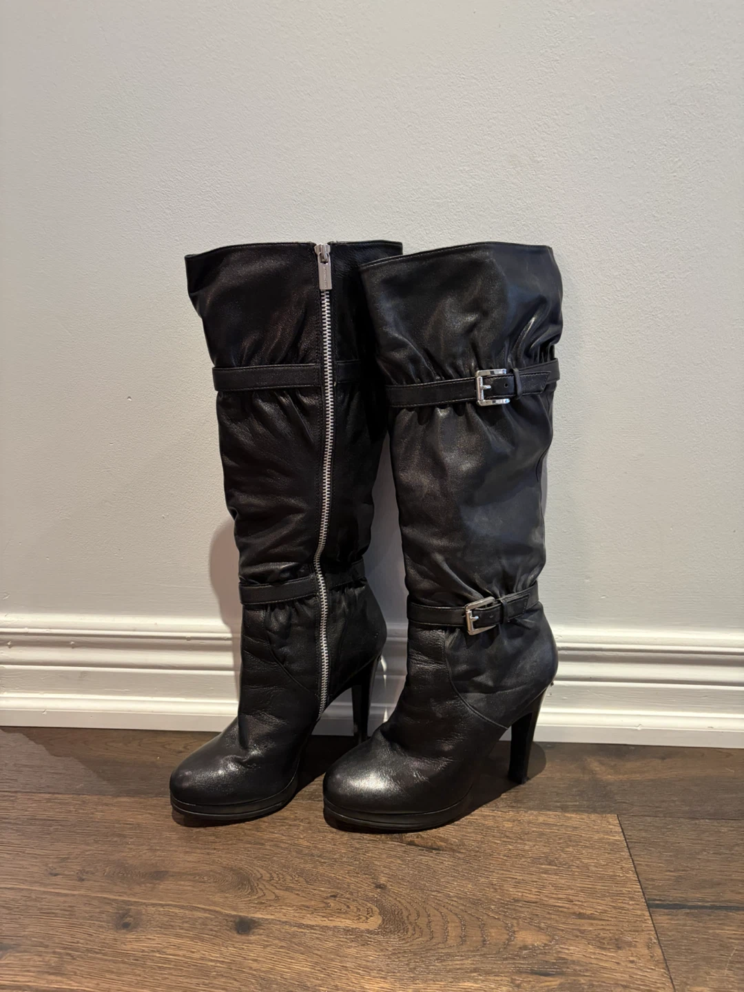 Michael Kors Black Leather Boots - photo 2