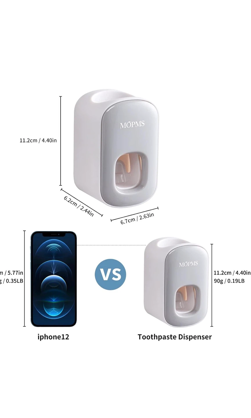 MOPMS Automatic Toothpaste Dispenser