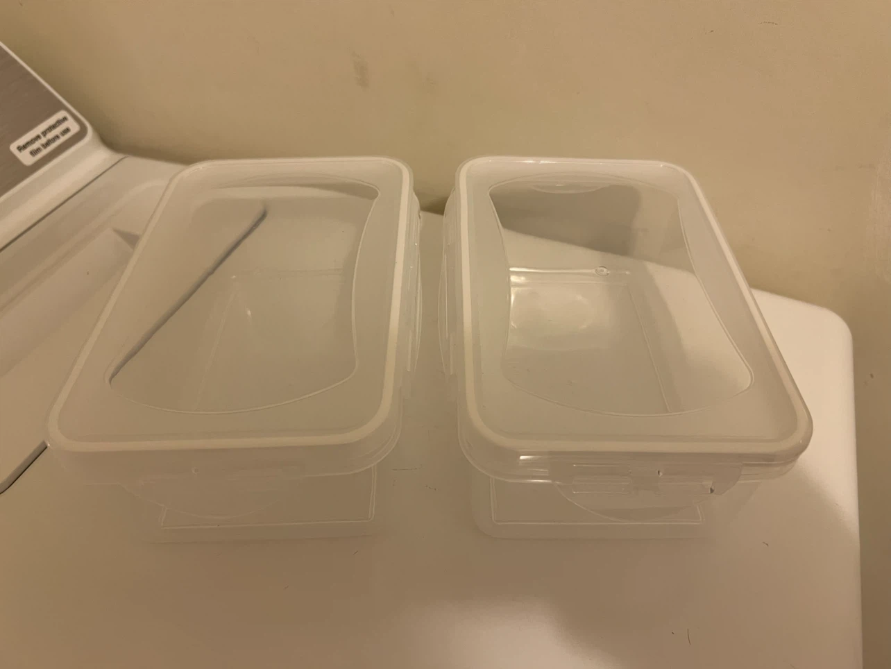 5 Plastic Food Storage Containers