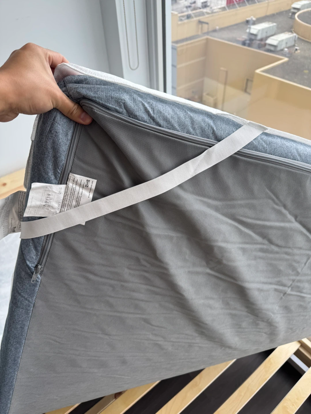 IKEA Neiden Twin Bed Frame and Ågotnes Mattress - photo 3