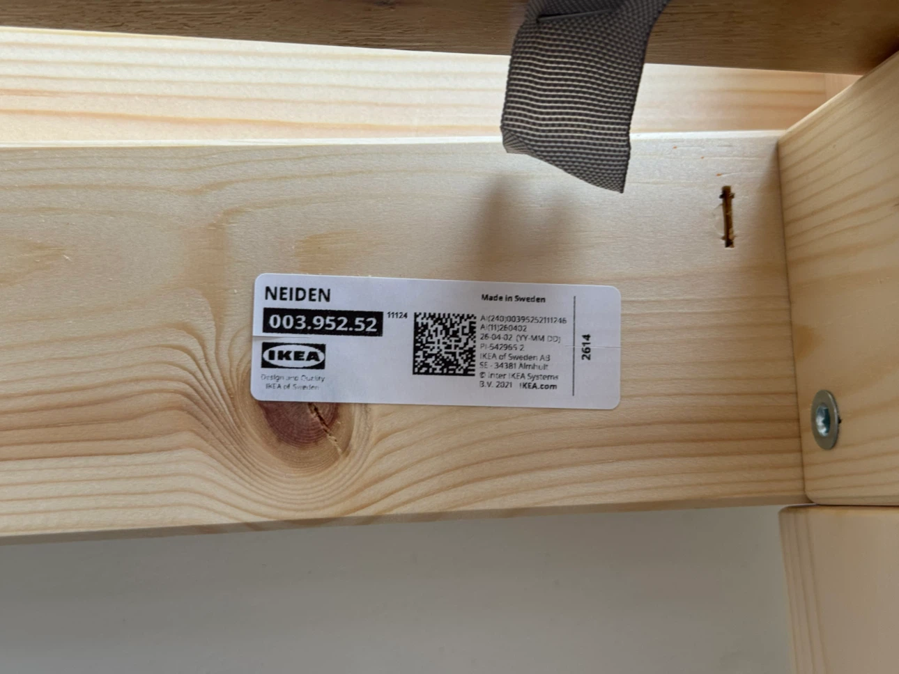 IKEA Neiden Twin Bed Frame and Ågotnes Mattress - photo 5