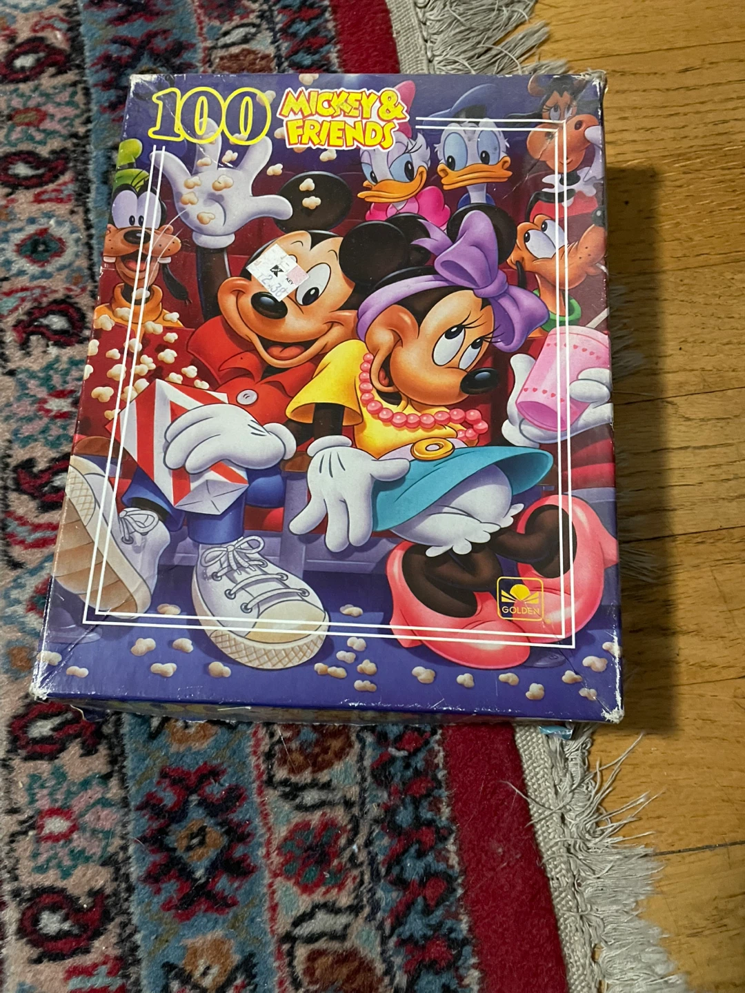 Vintage Mickey & Friends 100-Piece Puzzle - photo 4