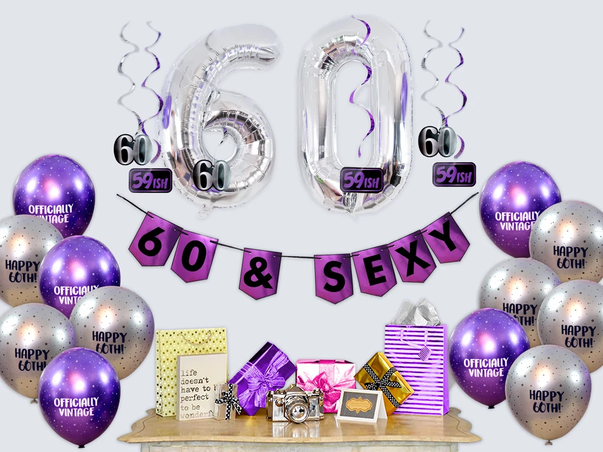 NEW 60 & Sexy Birthday Decor - photo 3