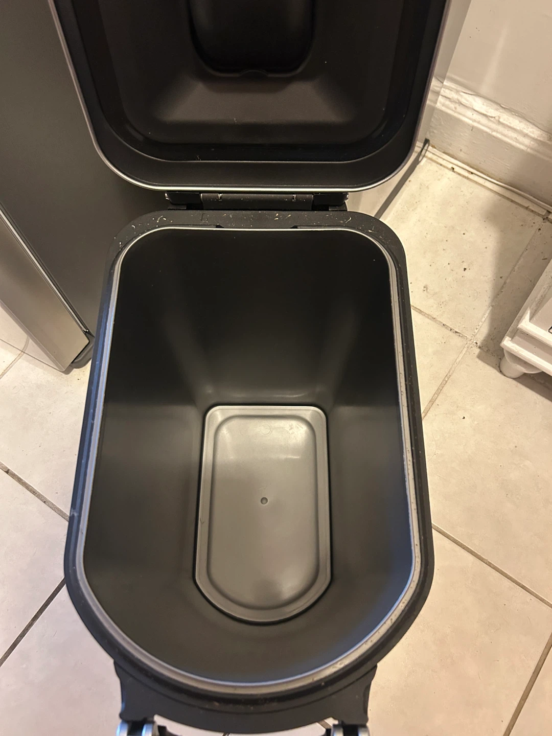 Simple human Stainless Steel Dog Food Containet