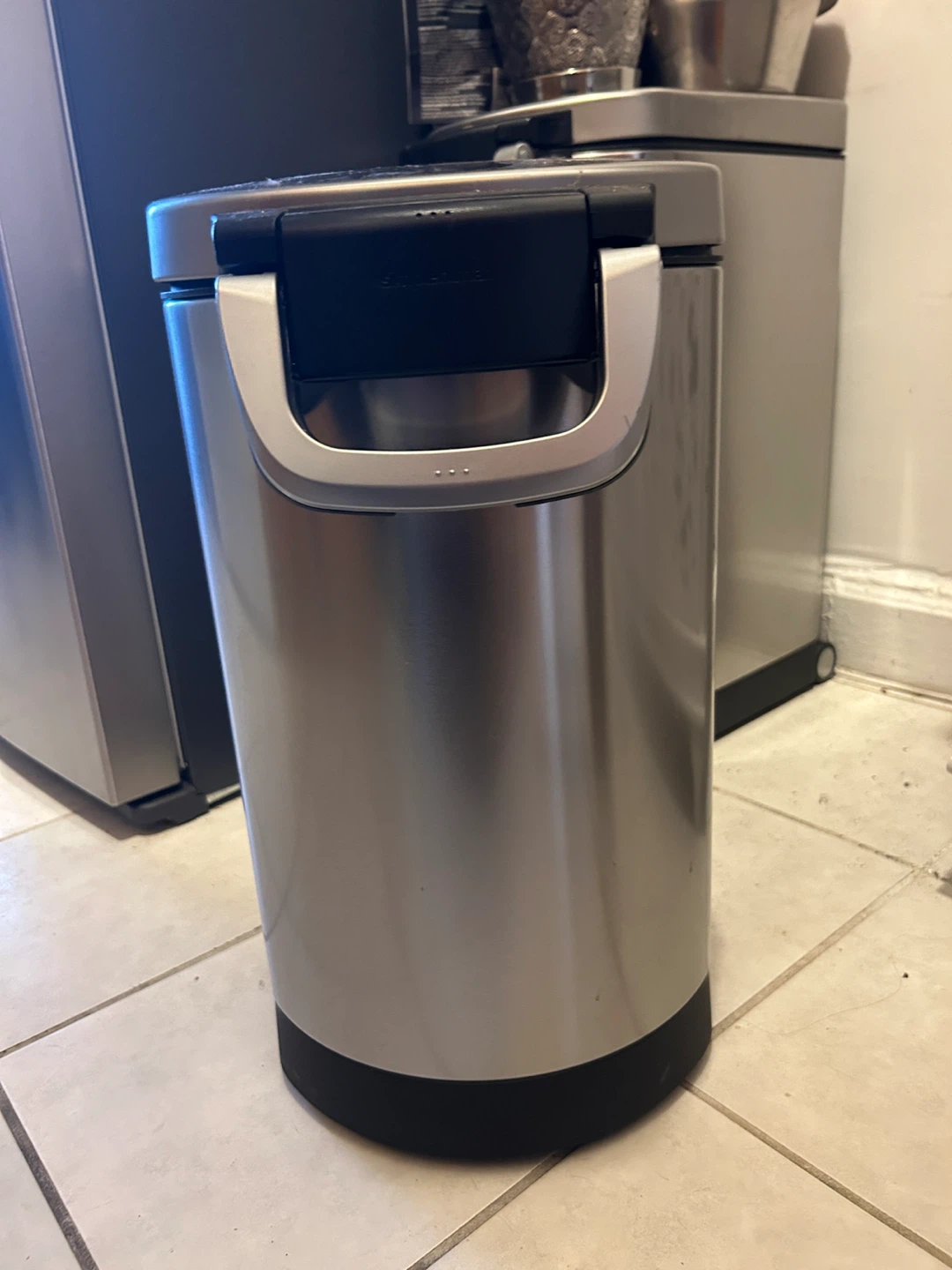 Simple human Stainless Steel Dog Food Containet - photo 3