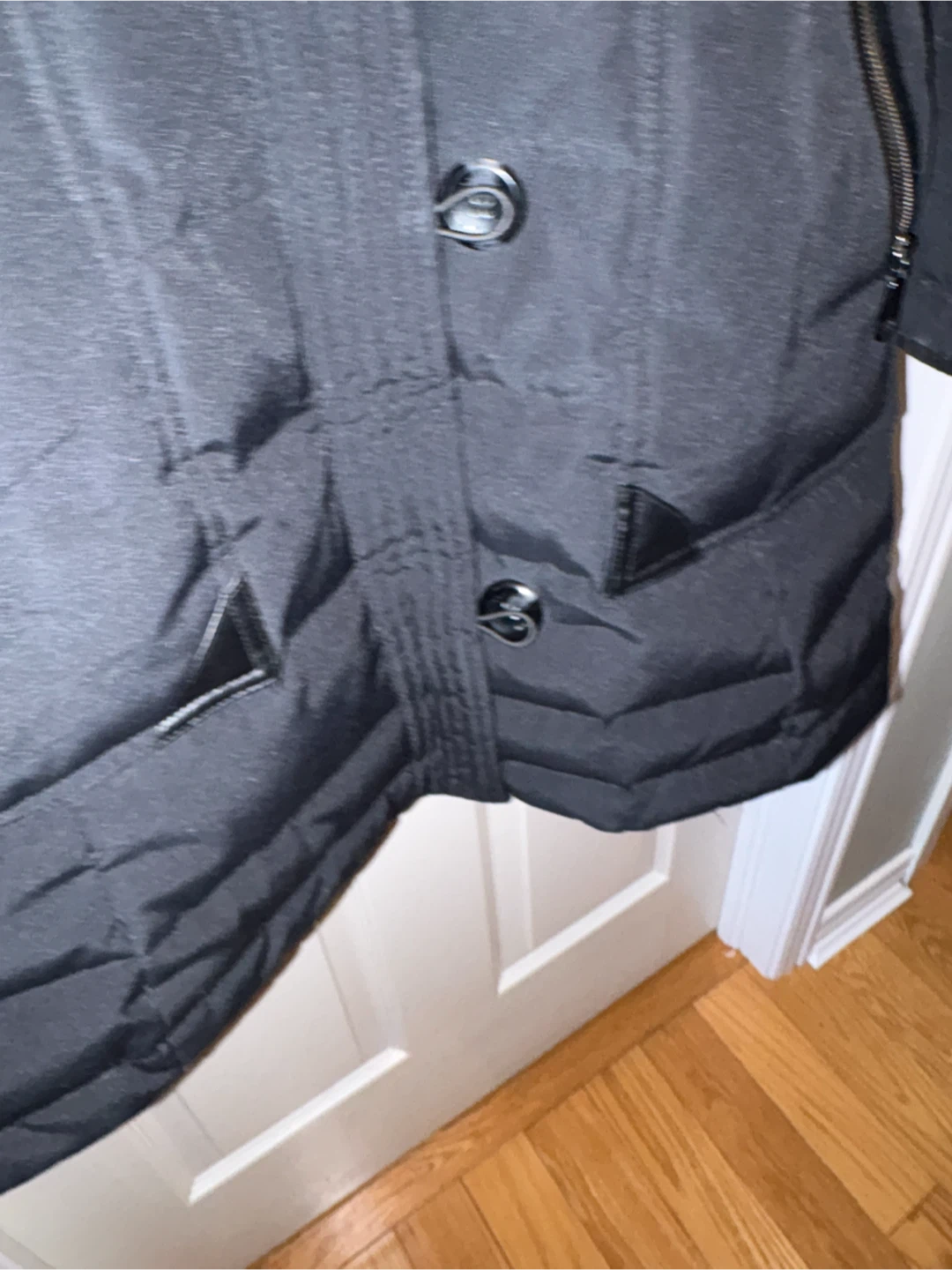 Vince Camuto Black Down Parka - photo 3
