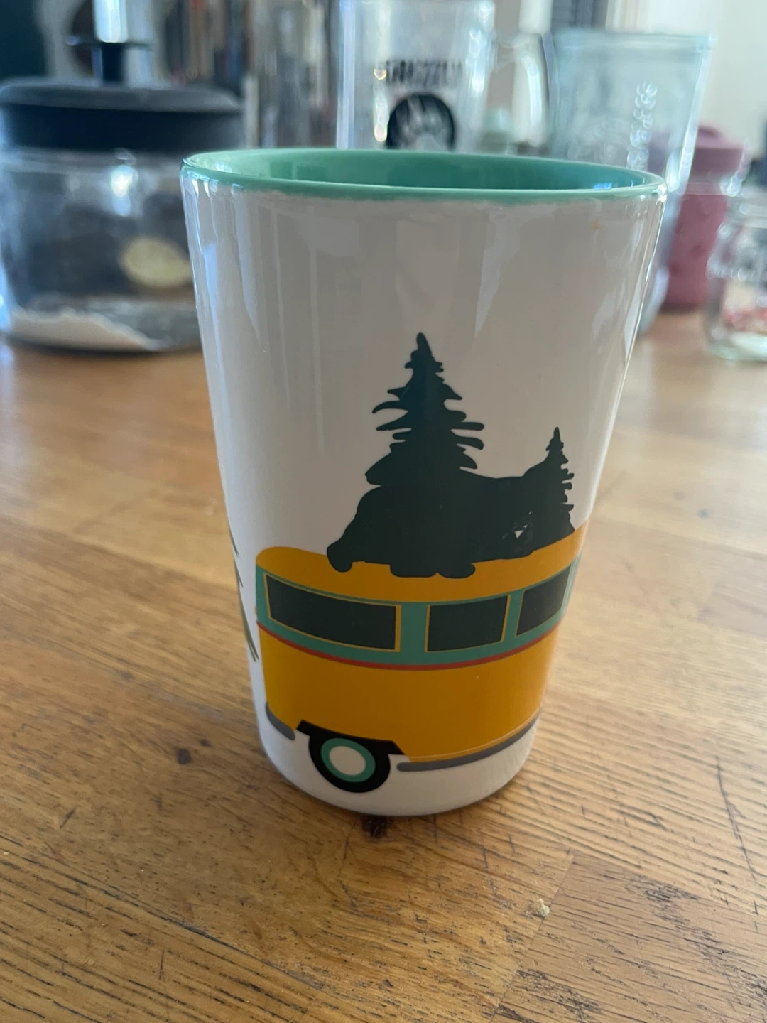 Camping Theme Bear and Van Mug - photo 2