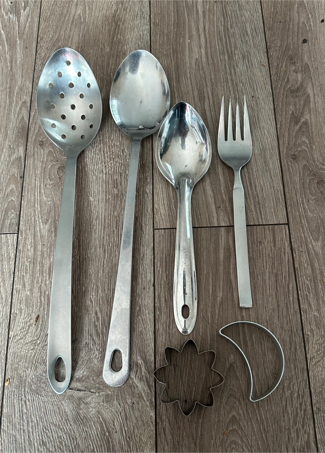 Assorted Kitchen Utensils and Cookie Cutters