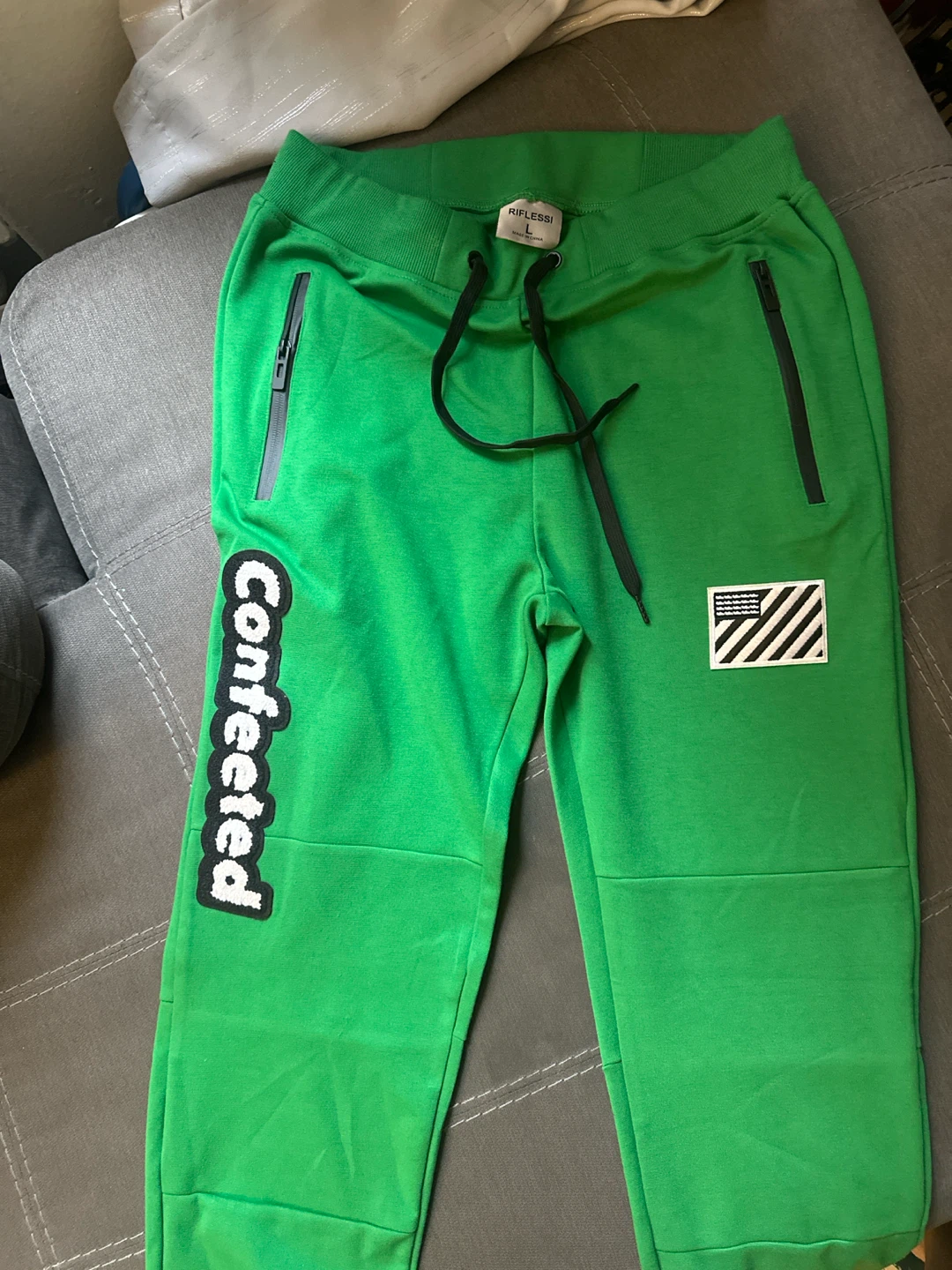 Riflessi Confeeted Green Tracksuit - photo 3